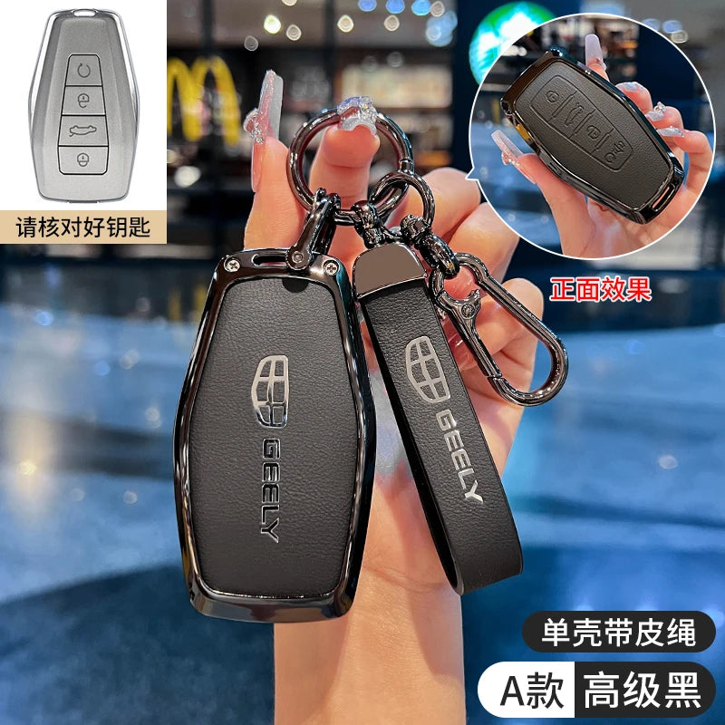 Key Fob Cover Case for Geely Coolray, Emgrand X6, GX7 & More