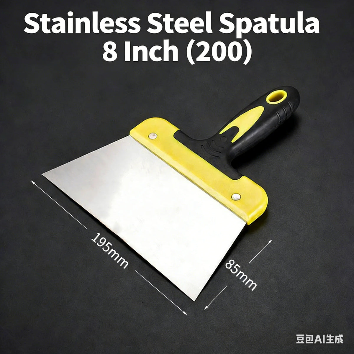 Stainless Steel Putty Knife Paint Scraper Taping Knife for Drywall Wallpaper Plaster