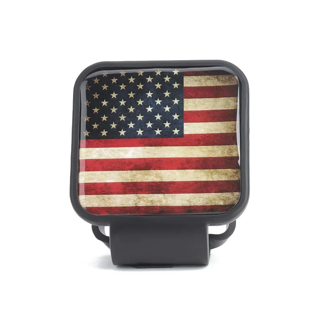 1Pcs Universal Trailer Hitch Cover 2 Inch Receiver Square Plug Tow Hook Cover