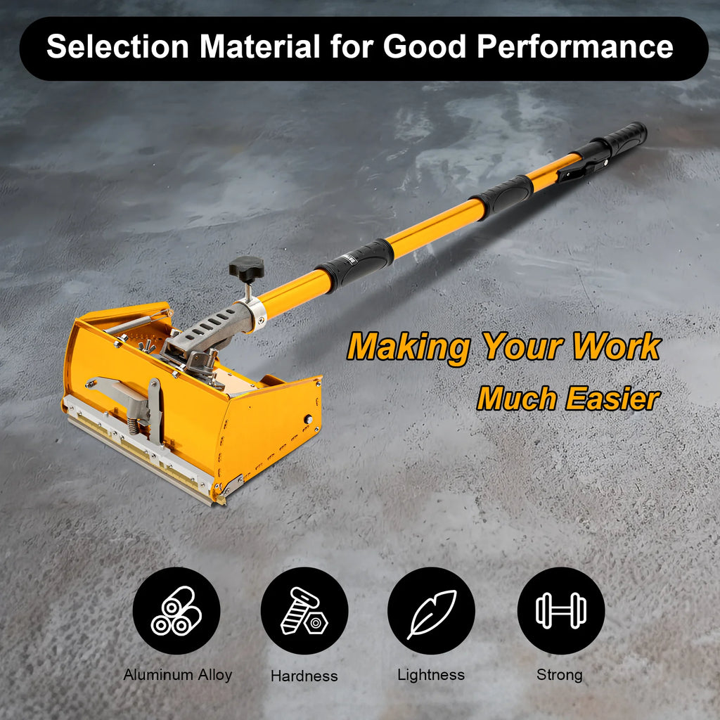 Drywall flat finishing box, 5 gear adjustable skimming tool for walls and ceilings