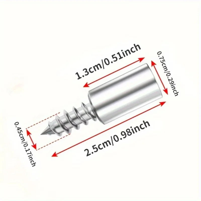 Heavy-Duty Floating Shelf Bracket with Self-Tapping Screws