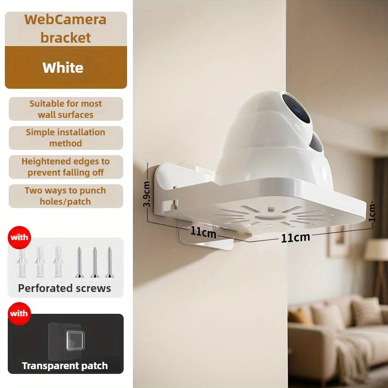 Universal No-Drill Wall Mount for CCTV Security Camera