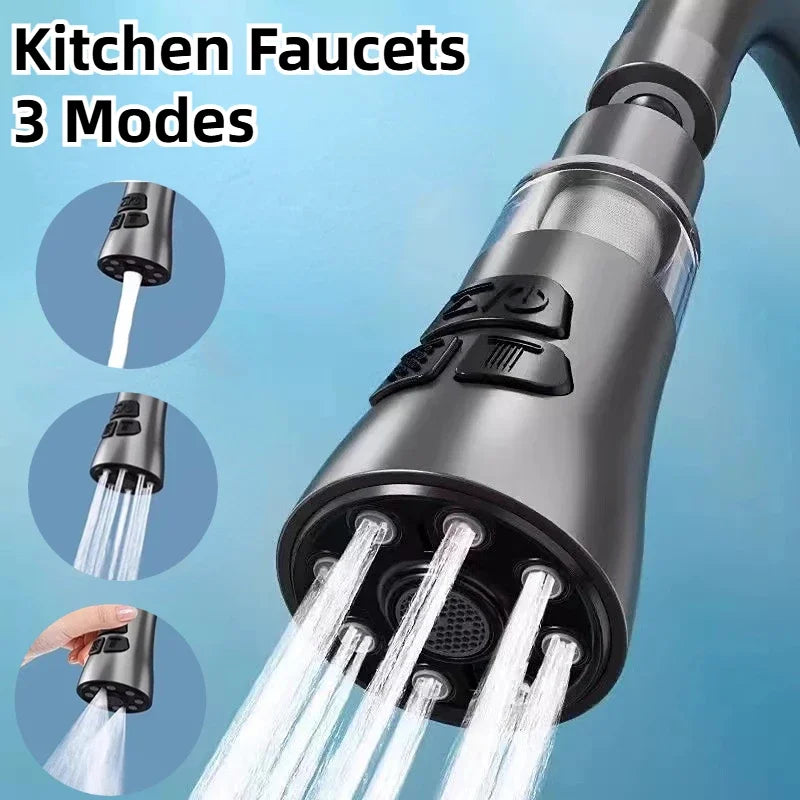 360° Faucet Extender – Universal Splash Filter Aerator