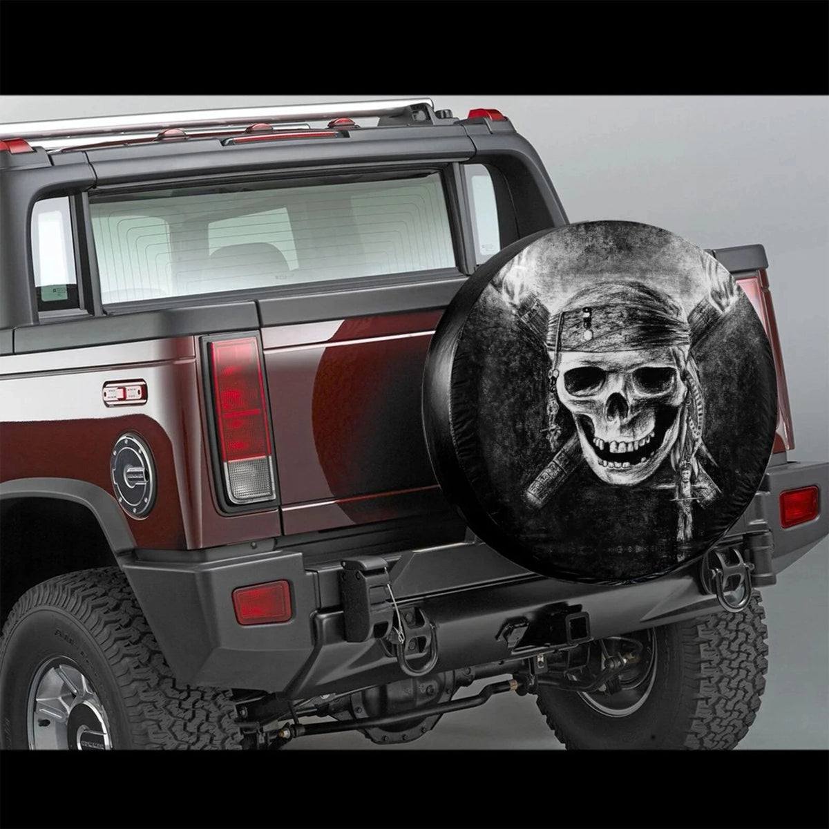Sugar Skull Spare Tire Cover for SUVs and Trailers - view 15
