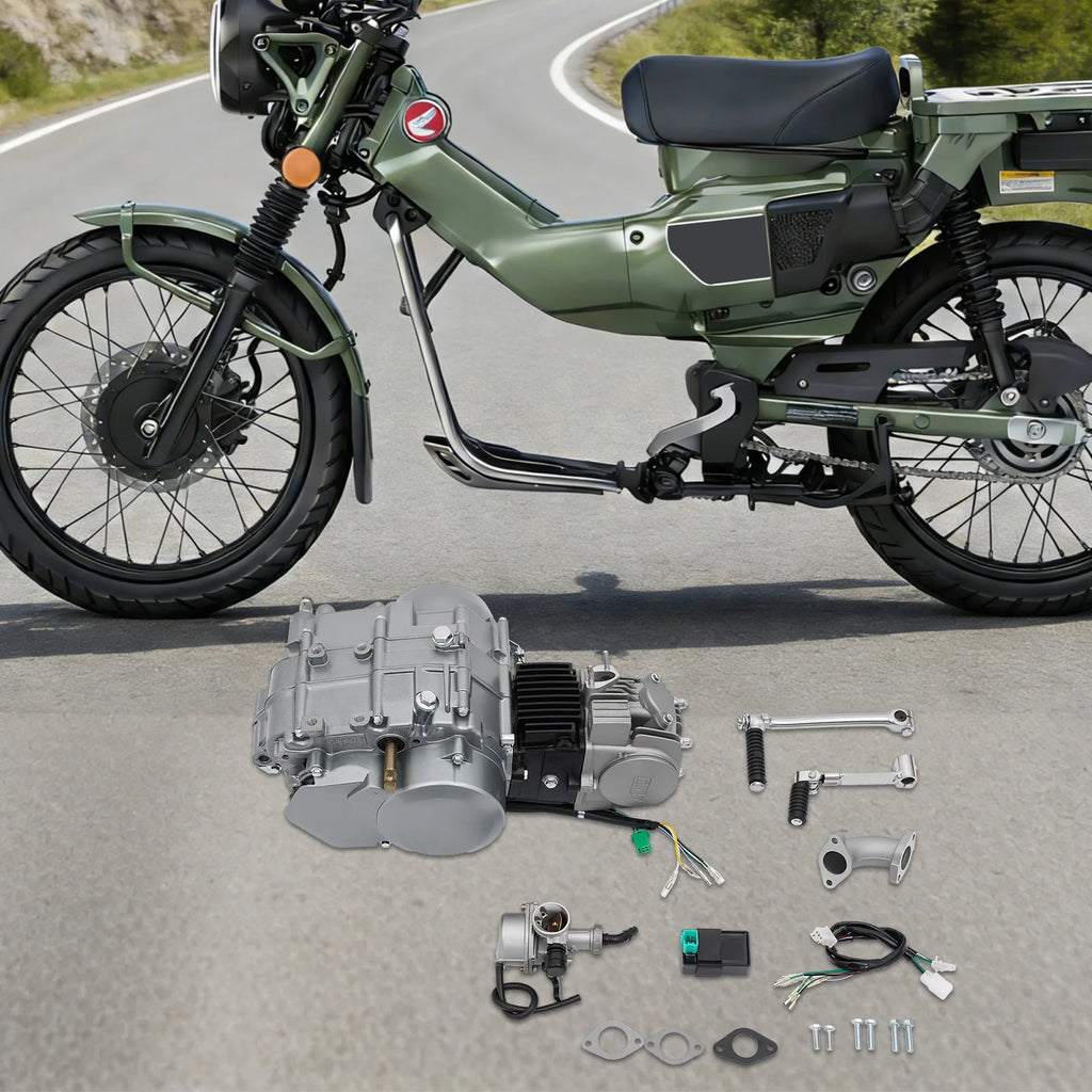 125cc 4-Stroke Engine Kit with Manual Clutch for Honda CRF50 XR50 Z50R