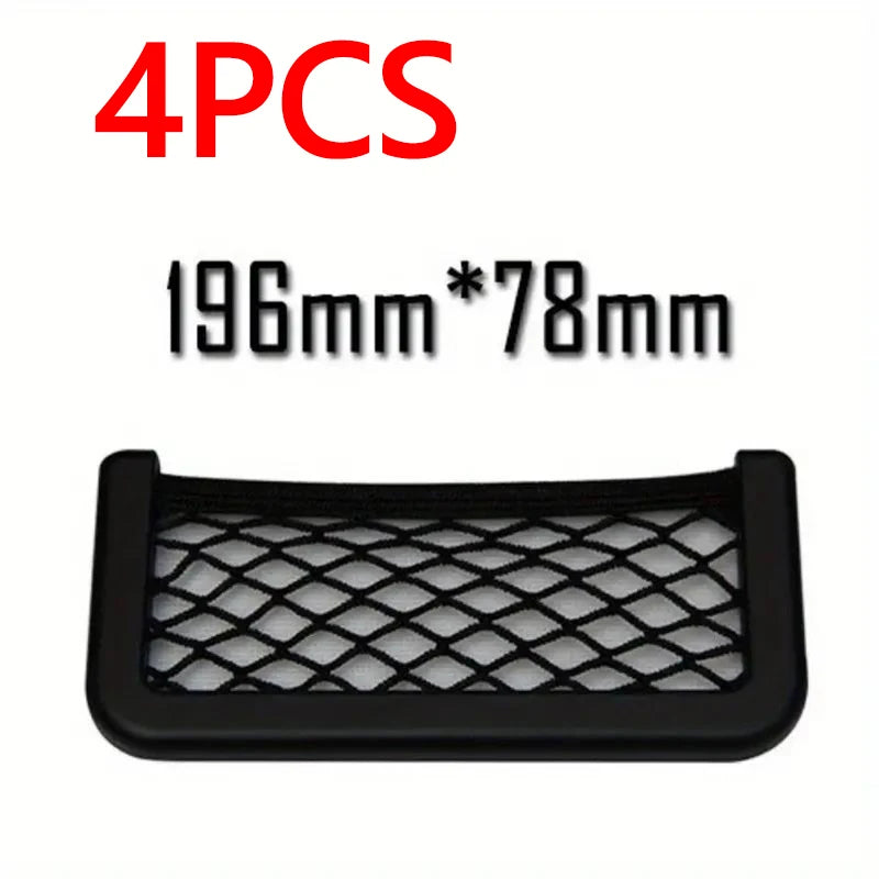 Adhesive Car Storage Net Pockets, Small or Large