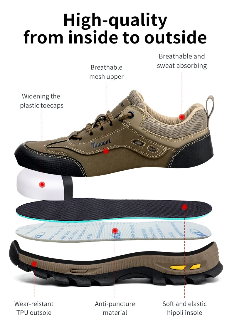 Men's Puncture-Resistant Safety Work Boots - image 11