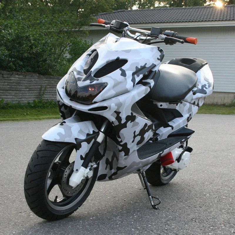 Camo Vinyl Wrap Film Roll - Car Motorcycle Laptop DIY Sticker - image 4