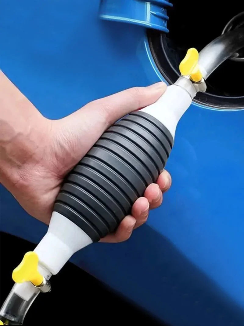 Manual Fuel Pump Transfer Tool High Flow Car Motorcycle Hand Siphon Diesel Petrol Liquid Transfer Tool Manual Fuel Pump
