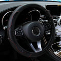 Universal Carbon Fiber Steering Wheel Cover - Fits 14.5-15 Inch - image 9