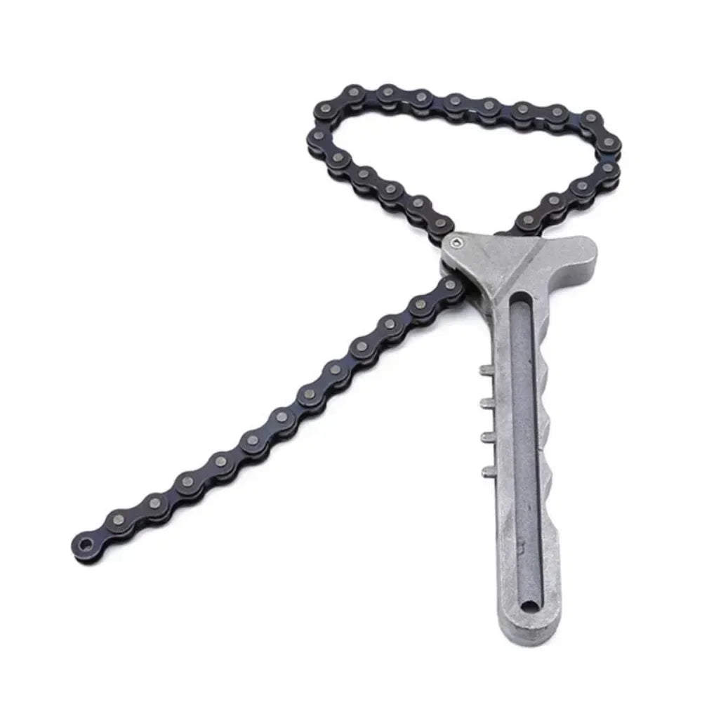 Car Repair Tools Adjustable Engine Oil Filter Chain Wrench Removal Pliers