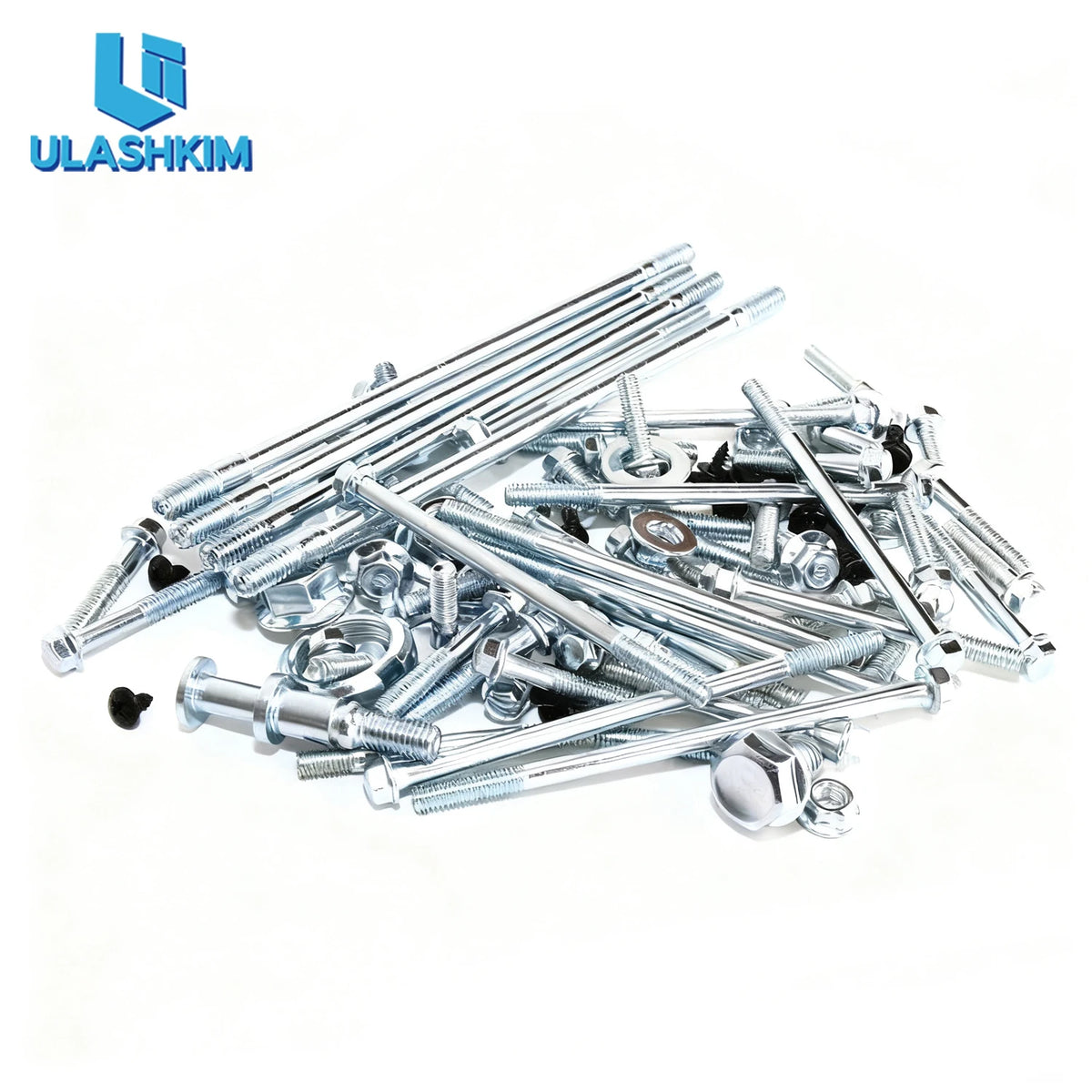 Grade 8.8 Complete Screw and Nut Set for GY6 50cc to 150cc Engines - view 3