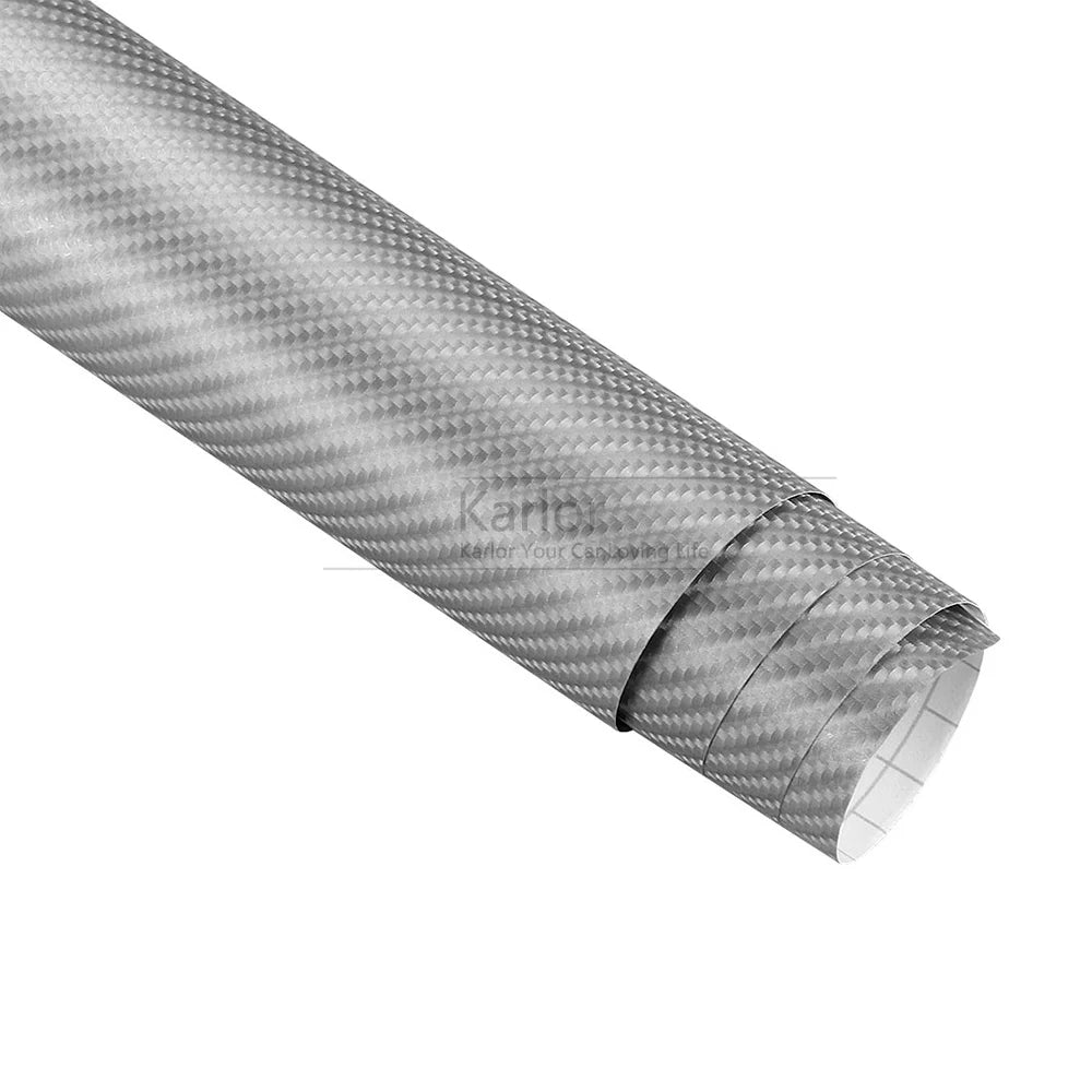 4D Carbon Fiber Vinyl Wrap Film Waterproof Car Motorcycle Sticker Roll - image 13