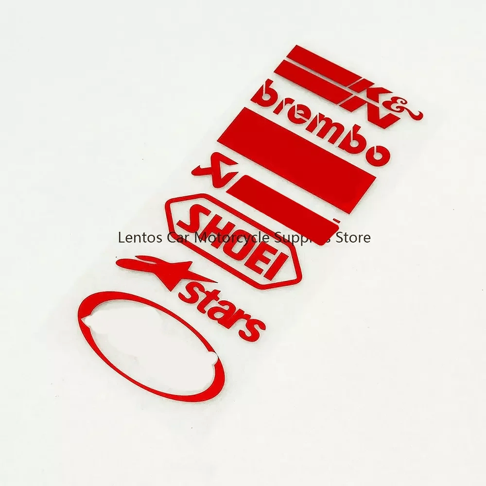 Reflective Laser Racing Decals for Scooter, Fender and Helmet - view 15