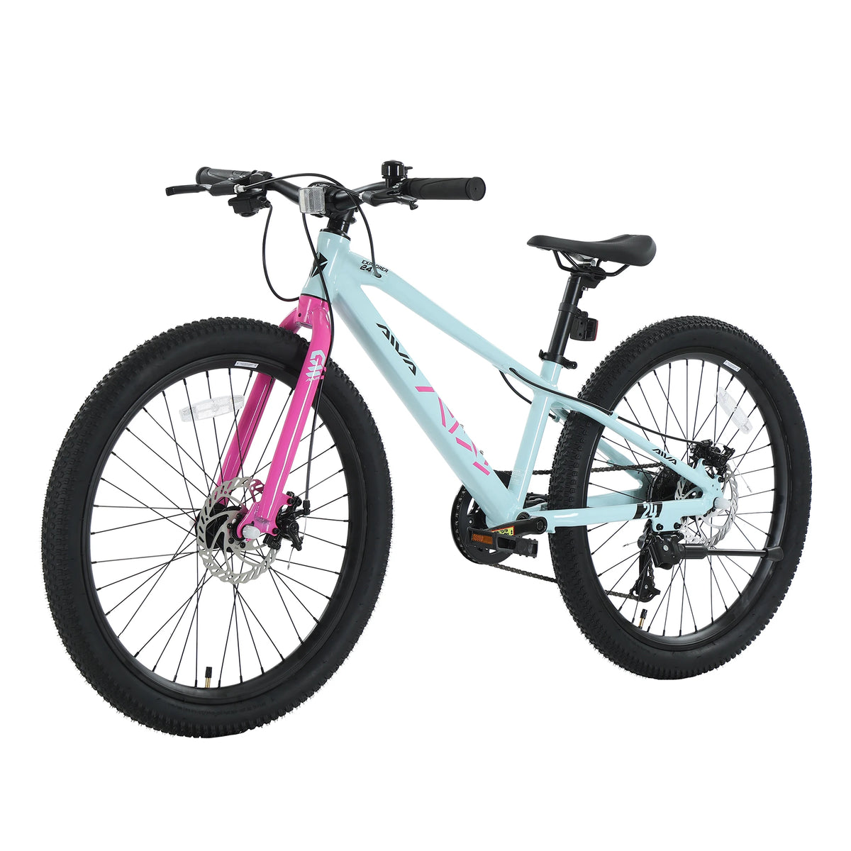 AIVA Exploper24 Hardtail Mountain Bike, 24-Inch 7-Speed - image 17