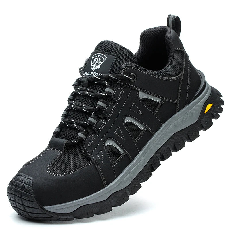Men's Lightweight Steel Toe Slip-Resistant Work Boots - image 33