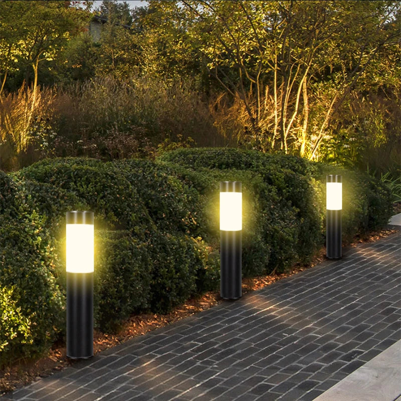 Solar Pathway Lights – Ground Plug LED Bollard