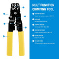 Wire Stripper Cutter Crimper 10-26AWG Crimping Tool Multifunctional Crimping Pliers Terminals Electrical Clamp Mini Tools