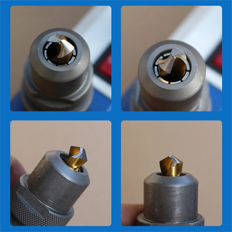 Desktop drill bit sharpener 3 to 13mm, twist drill grinder with adjustable point angle