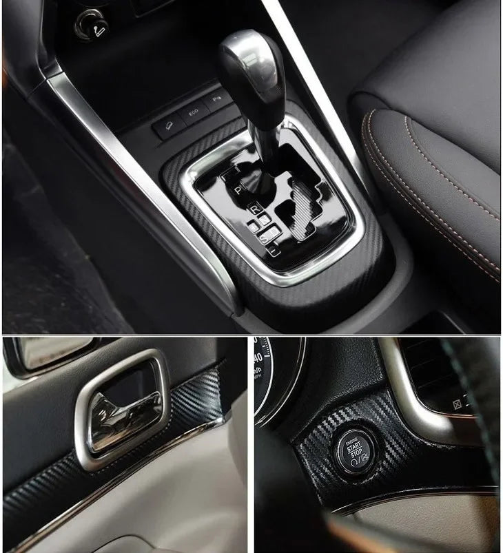 Black 3D Carbon Fiber Vinyl Wrap Roll for Car Customization - image 5