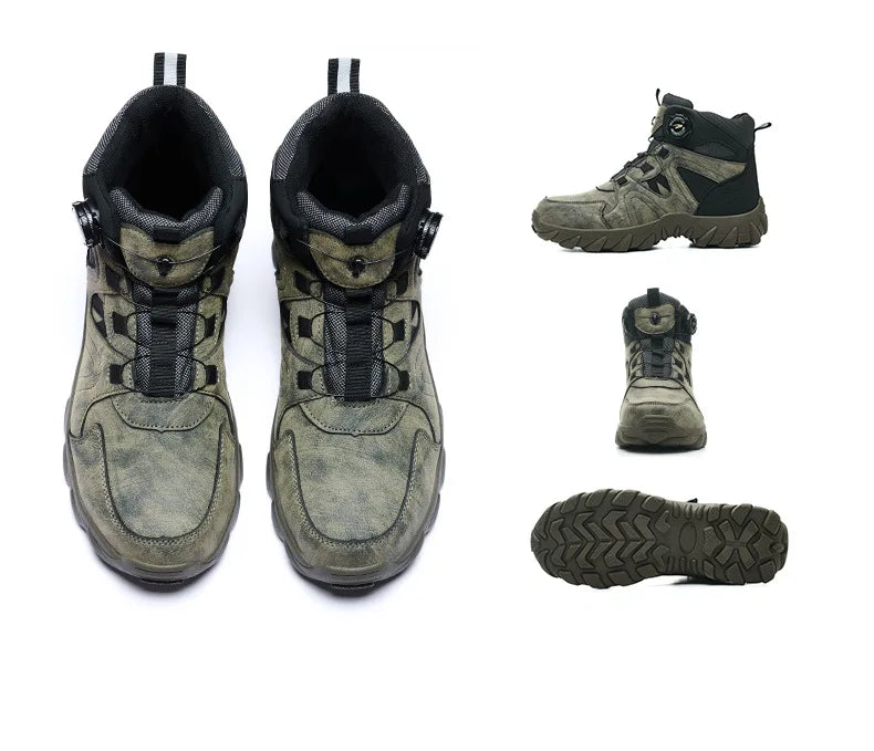 Steel Toe Safety Boots, Smash-Proof & Puncture-Resistant - image 37