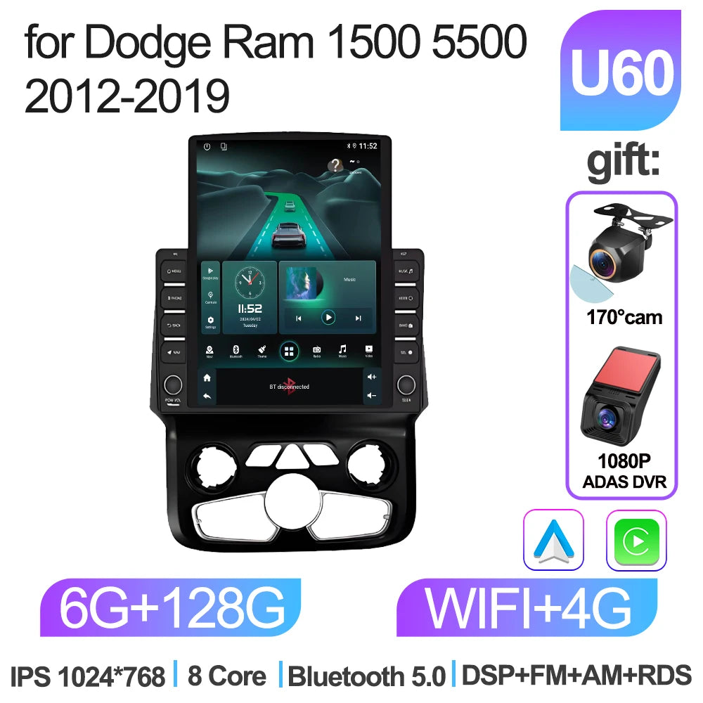 9.7-inch Android CarPlay Stereo for Dodge Ram 2012-2019 - image 51