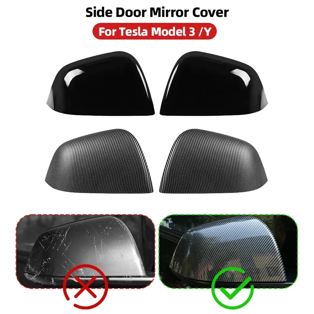Premium Side Mirror Covers for Tesla Model 3 & Y (2021-2023) - image 6