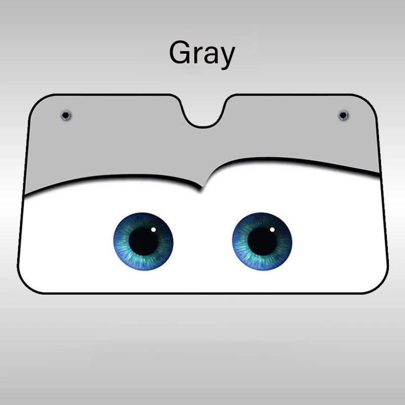 Cartoon Eyes Windshield Sunshade, 130 x 70cm