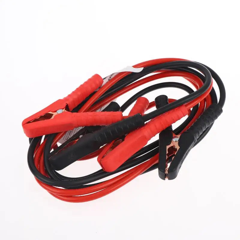 Car Battery Booster Jumper Cable Heavy Duty Anti-freeze Emergency Wire with Insulated Clamps for All Car Models