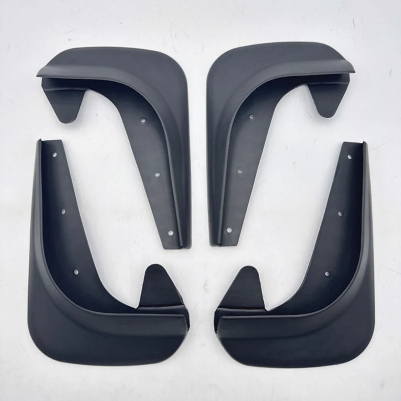 4pcs Car Tire Fender Mud Flaps Splash Guards Screw Included Front Rear Wheel Protector  Accessories for Universal Auto SUV Truck
