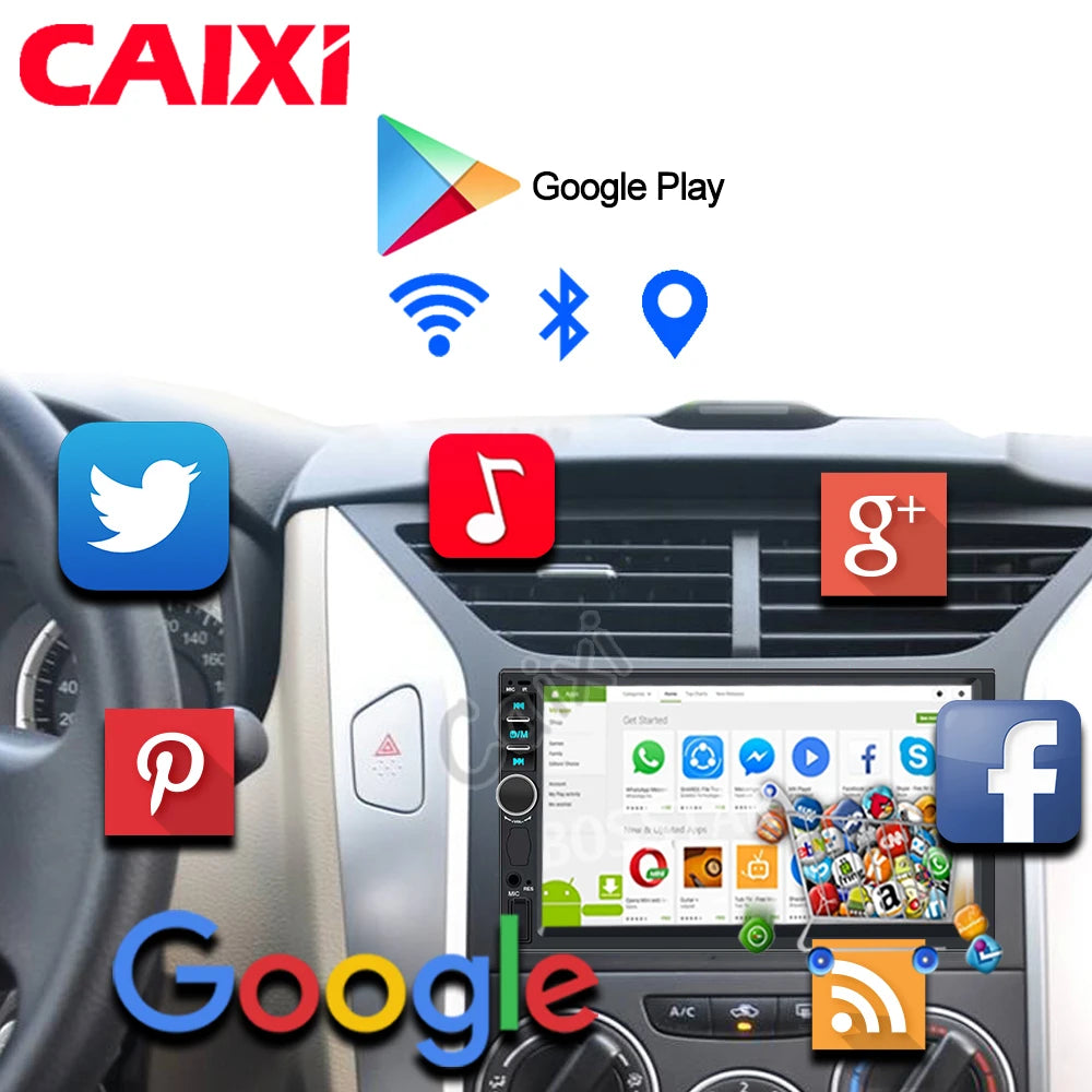 2Din Android Car Stereo with GPS, CarPlay & Bluetooth - image 4