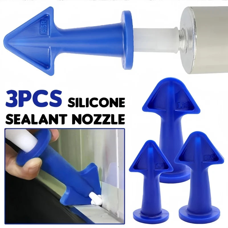 5-in-1 Silicone Caulking Tool & Caulk Remover Scraper for Bathroom & Kitchen