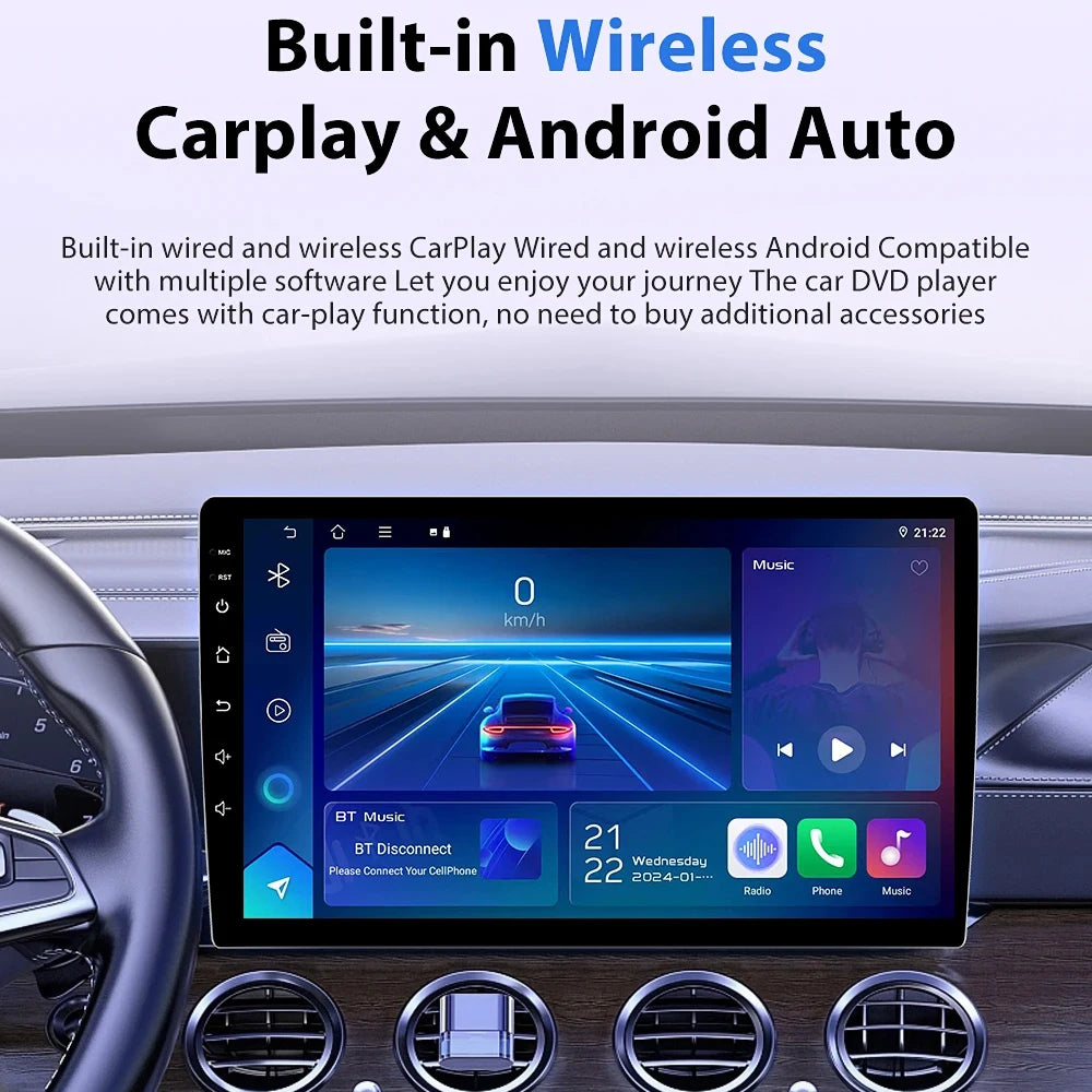 Android Car Radio for 2008-2012 Dodge Ram 1500 - 10" Touchscreen - image 2