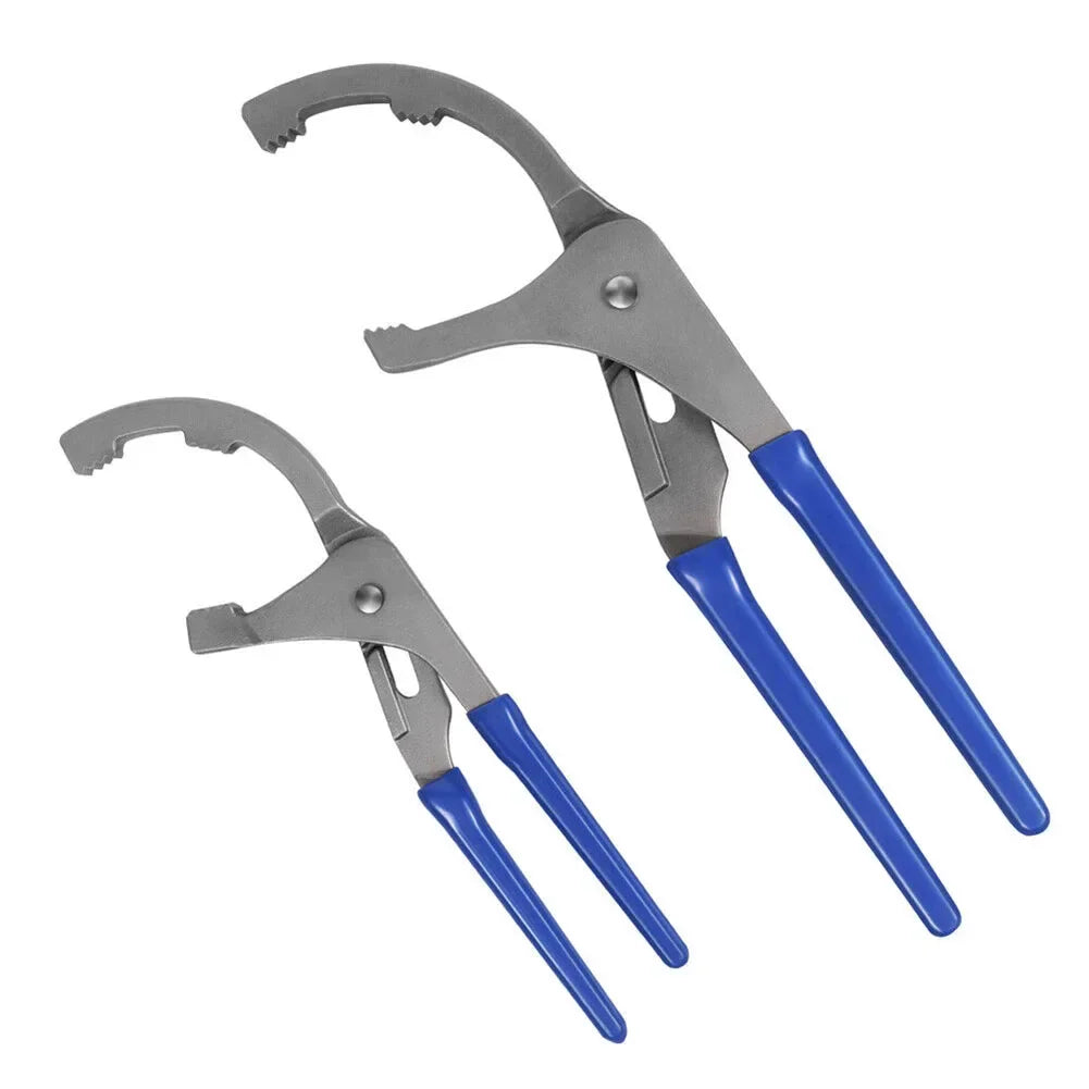 9/12 Inch Oil Filter Pliers Wrench Clamp Type Adjustable Removal Tool
