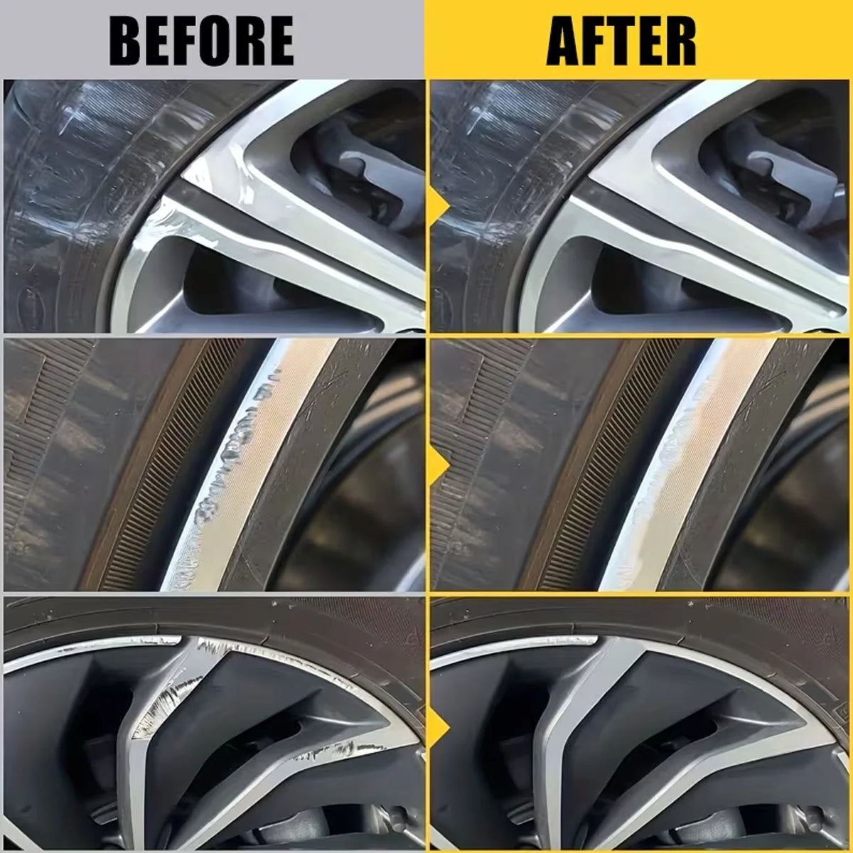 Silver Wheel Rim Touch-Up Paint Pen