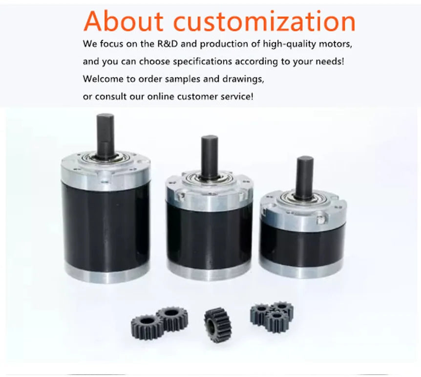 42mm Planetary Gearbox Reducer for 775, 795 and 895 DC Motors - view 14