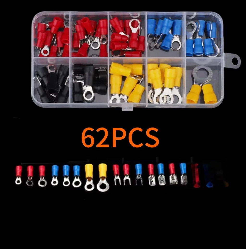Automotive Wire Connector Kit – Spade, Ring, Fork & Butt Splice
