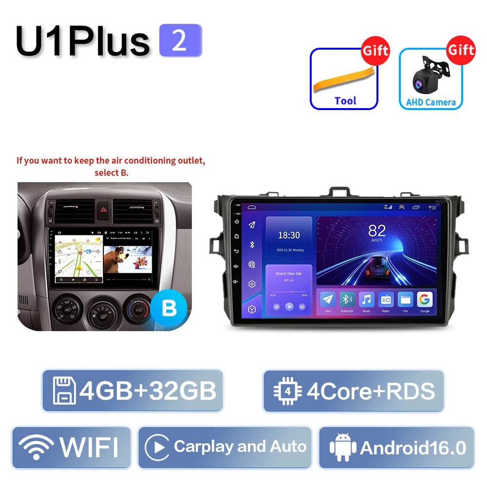 9" Car Stereo for Toyota Corolla 2006-2013 | CarPlay & Android Auto - image 12