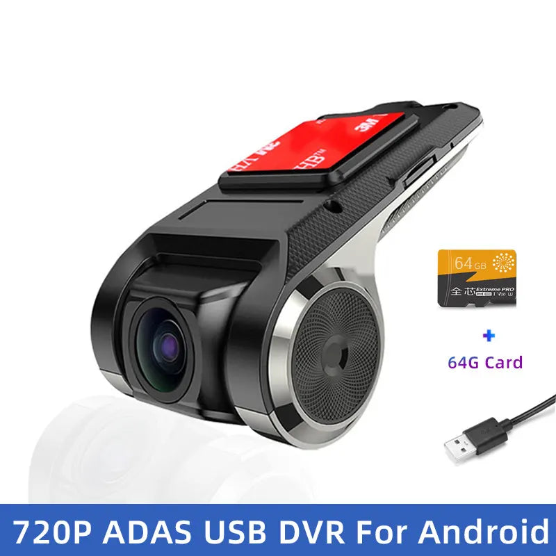 JUNDOF 720P HD Car Dash Cam with ADAS, Loop Recording, Night Vision - image 6