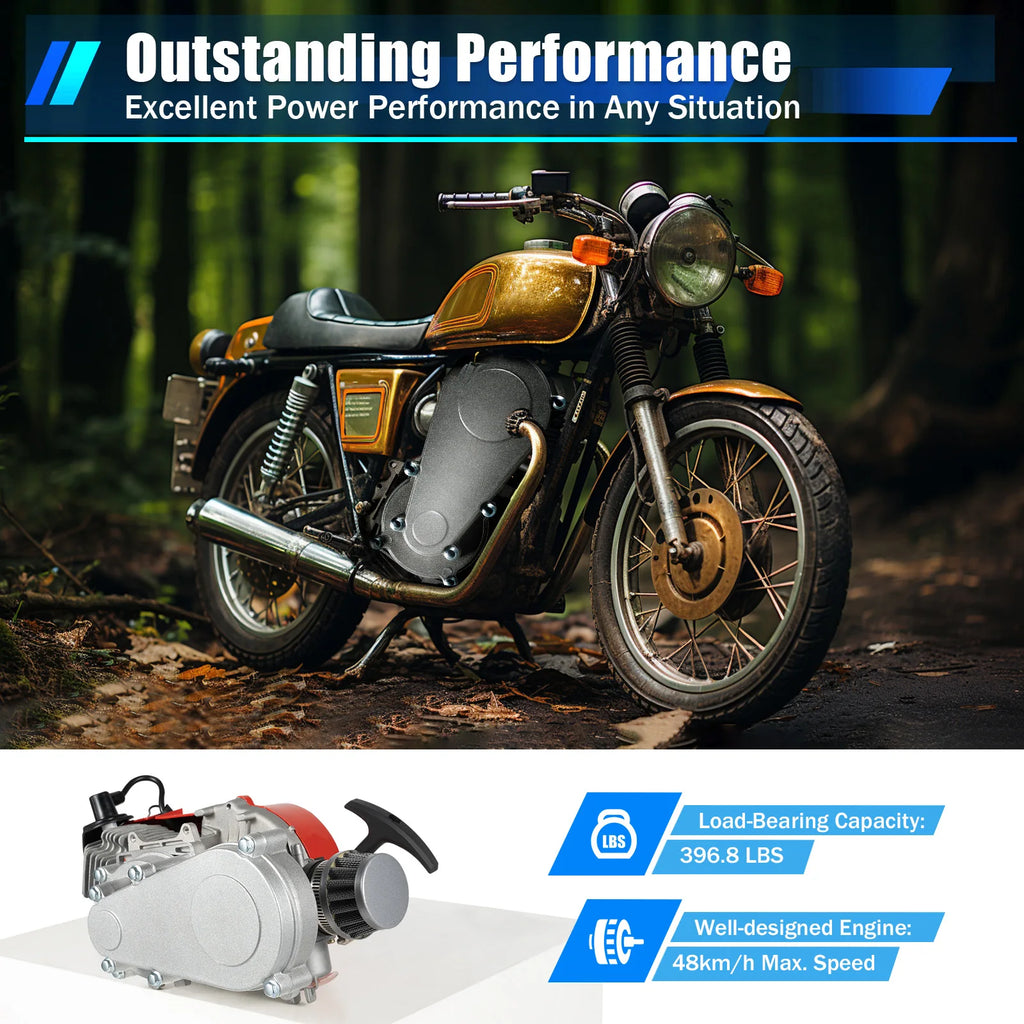 49cc 2-Stroke Engine for Mini Dirt Bikes & Go-Karts - image 12