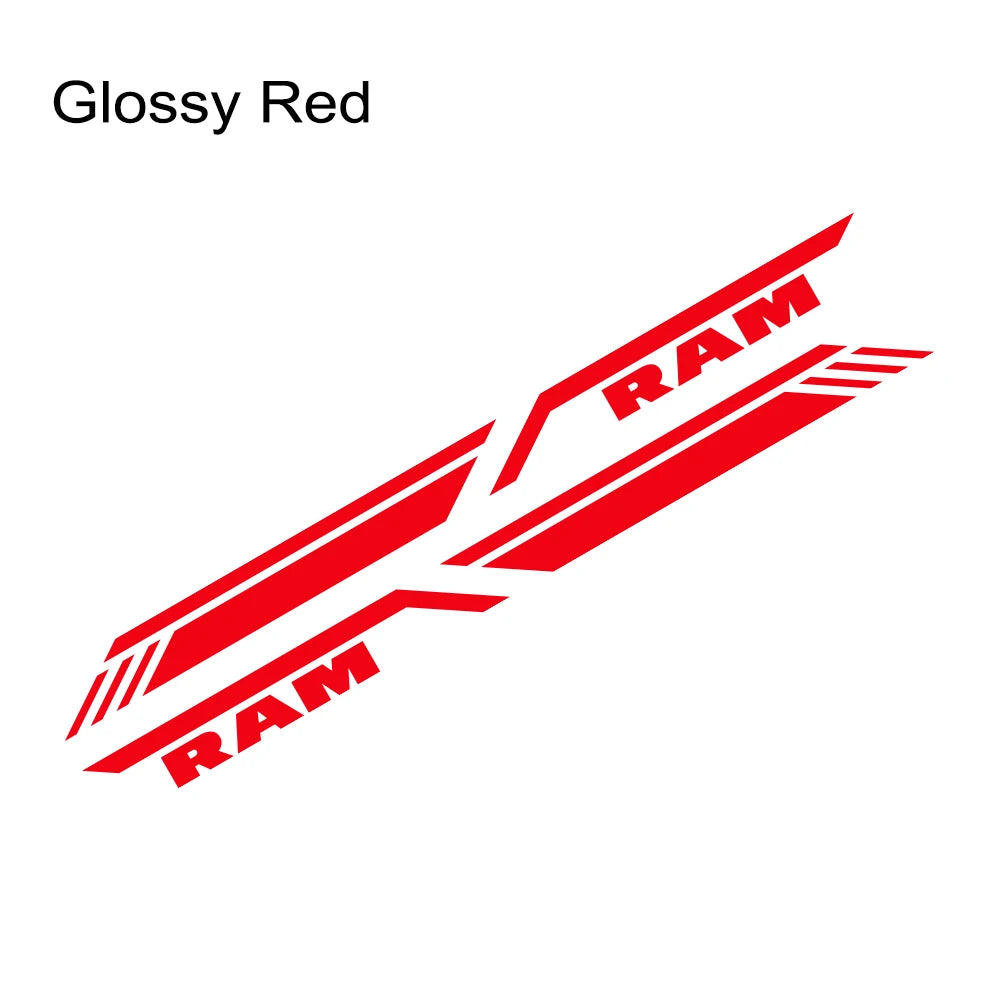 Custom Vinyl Bed Side Stripe Decals for Dodge RAM Trucks - image 12