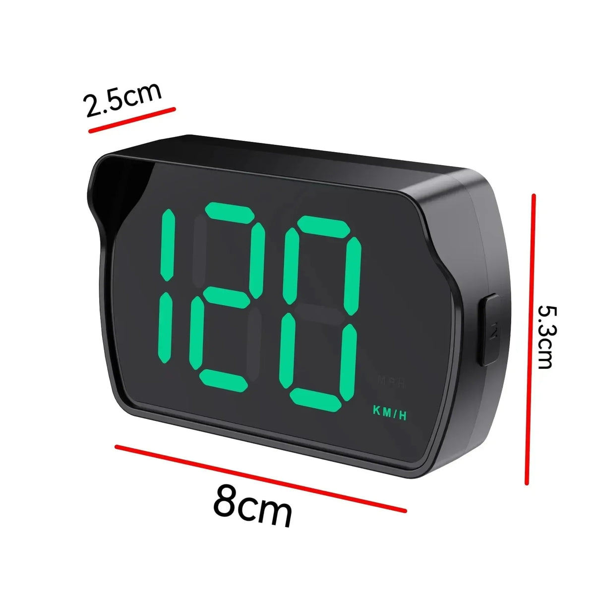 Car HUD GPS Speedometer KM/H Digital Head Up Display Large LED Font For Truck SUV Motorcycle Universal Accessories