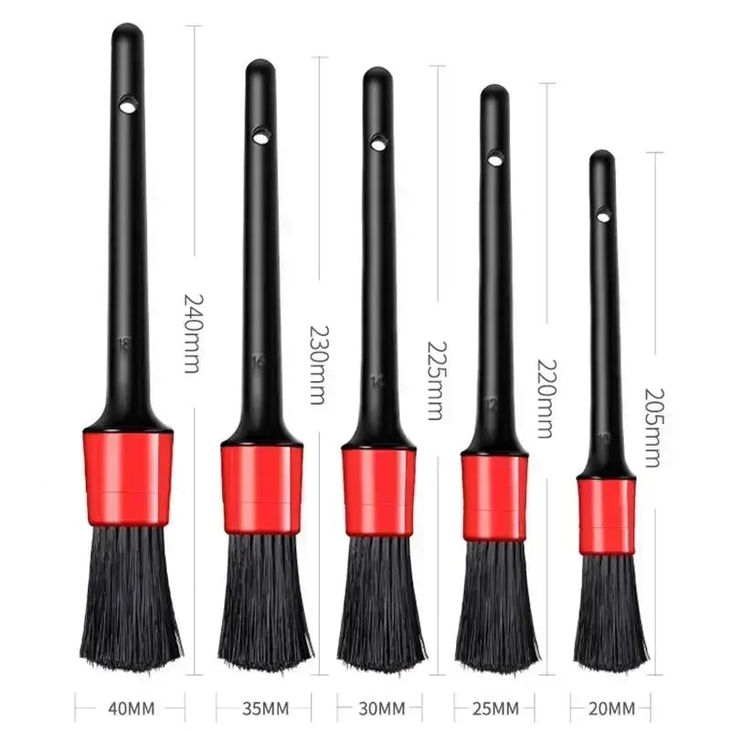 Car Detailing Brush Kit – Dashboard & Wheel Cleaning
