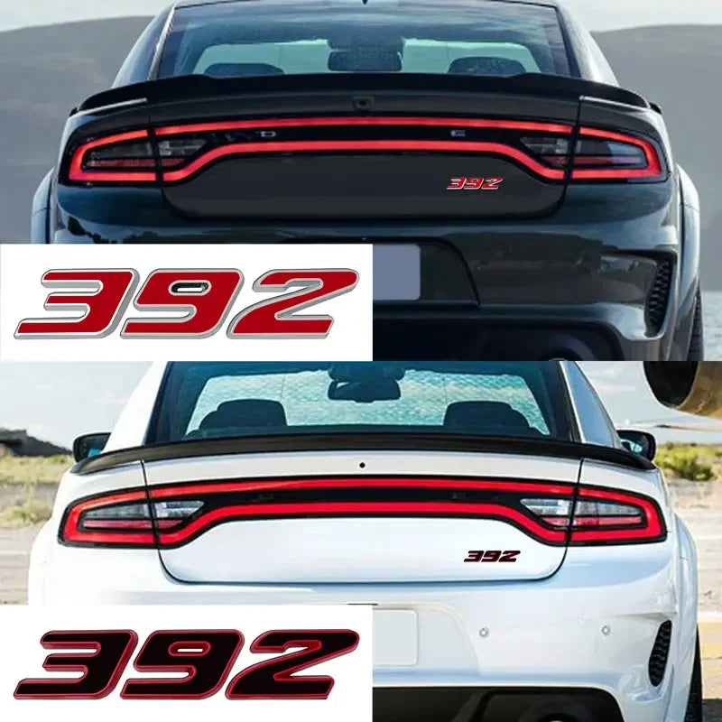 3D Metal Engine Size Car Sticker for Dodge, Jeep, Ford and Toyota
