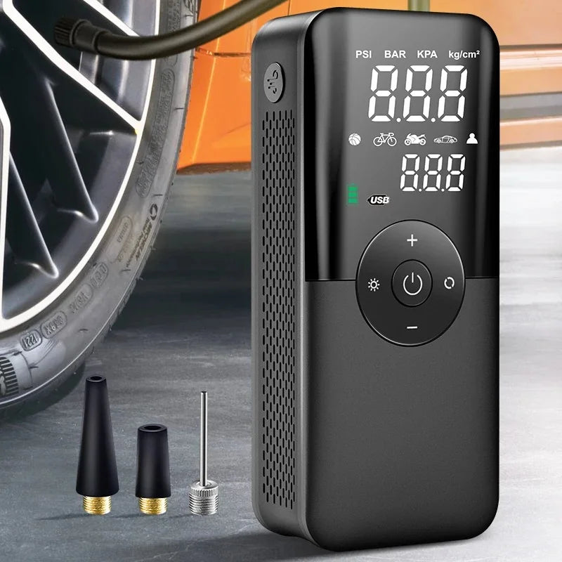 Air Compressor 12v Air Pump For Car Portable Tyre Inflator Electric Motorcycle Pump Air Compressor For Car Motorcycles Bicycles