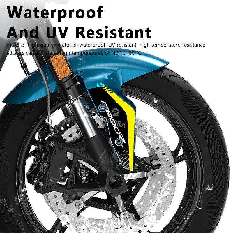 Front Fender Vinyl Decals for BMW F900R 2020-2025 - view 4