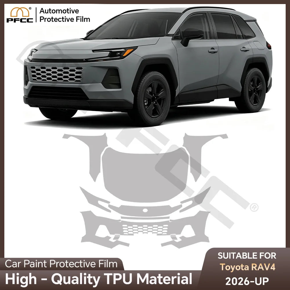 Pre-Cut Paint Protection Film Kit for Toyota RAV4 2026-2027