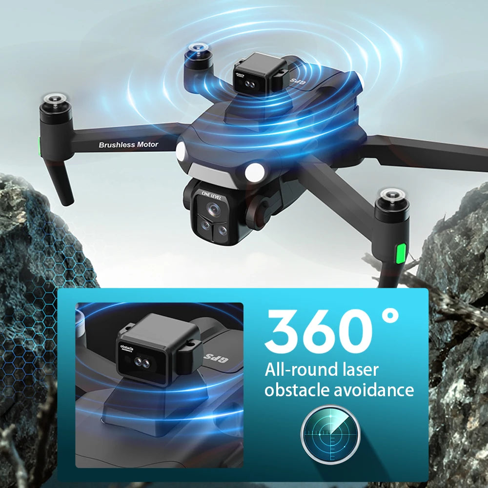 Lenovo A1R GPS Drone 4K/8K Brushless Motor FPV Foldable Quadcopter - image 20