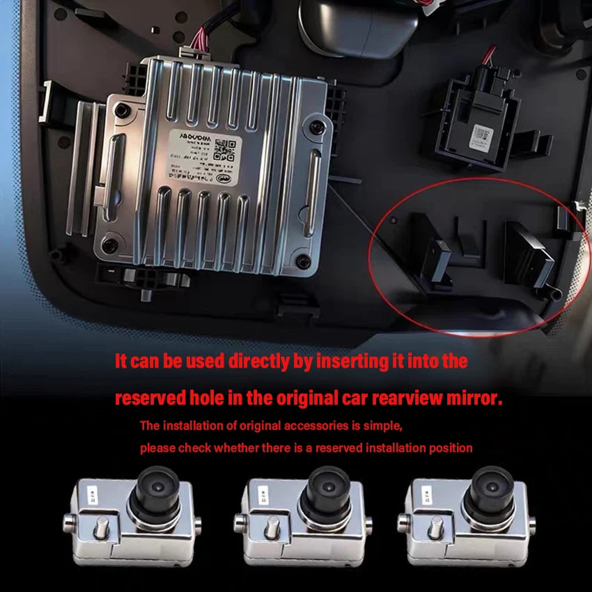 For BYD Dolphin Seal Act 3 Atto 3 Yuan Song Tang Ev Original DVR Car Accessories Dashcam ADAS GPS OE EL-3776900 Cam