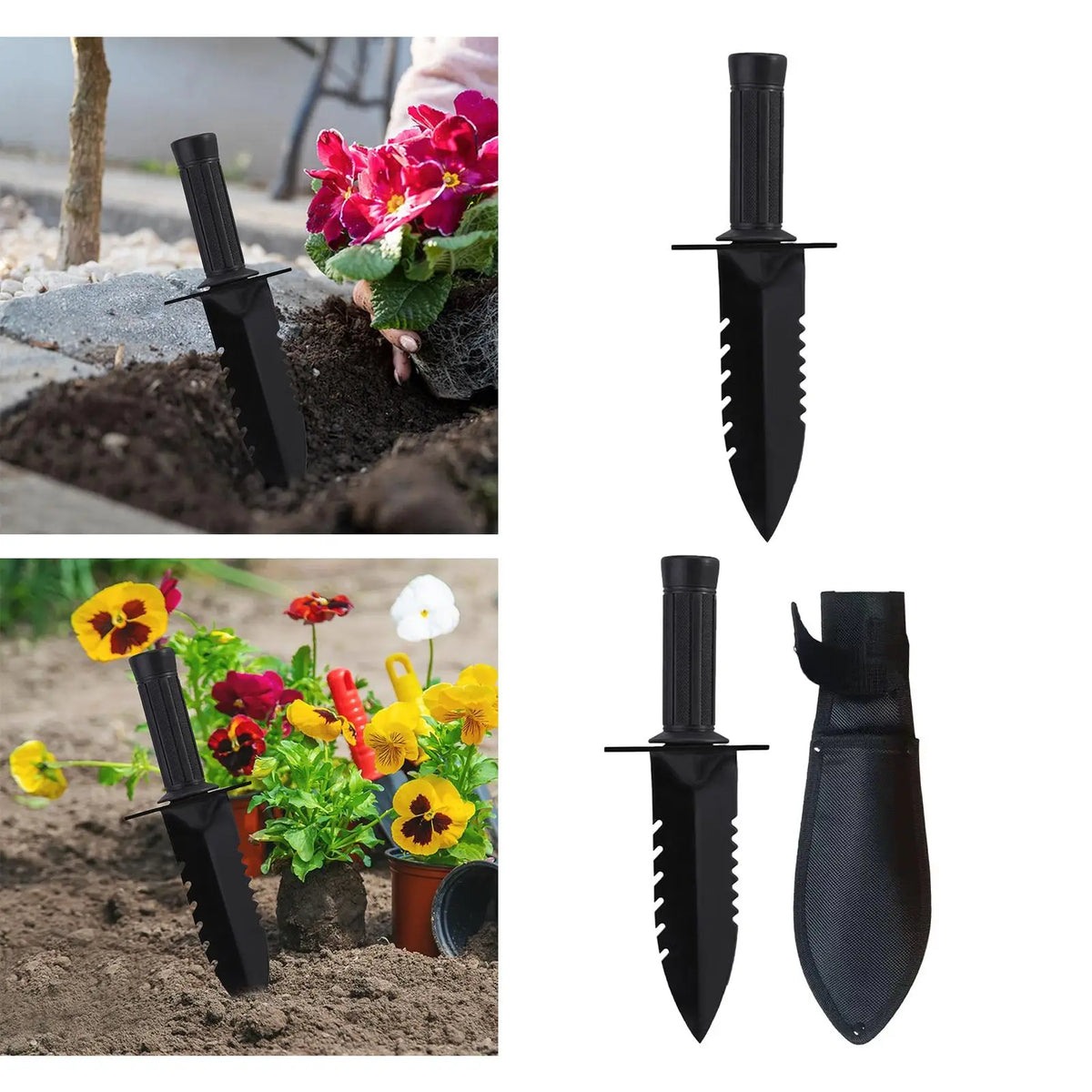 Ergonomic Garden Hand Trowel – Lightweight Transplanting Spade